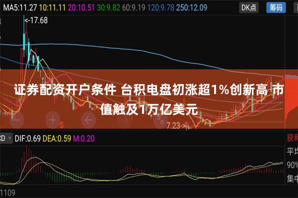 证券配资开户条件 台积电盘初涨超1%创新高 市值触及1万亿美元