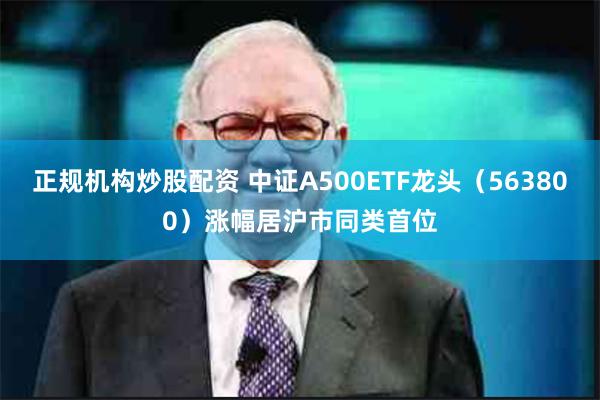 正规机构炒股配资 中证A500ETF龙头（563800）涨幅居沪市同类首位