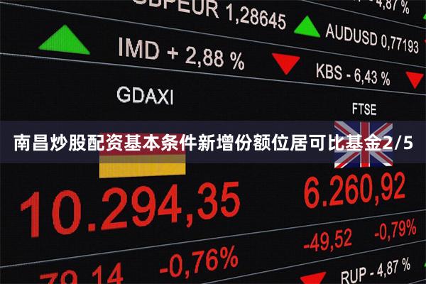 南昌炒股配资基本条件新增份额位居可比基金2/5